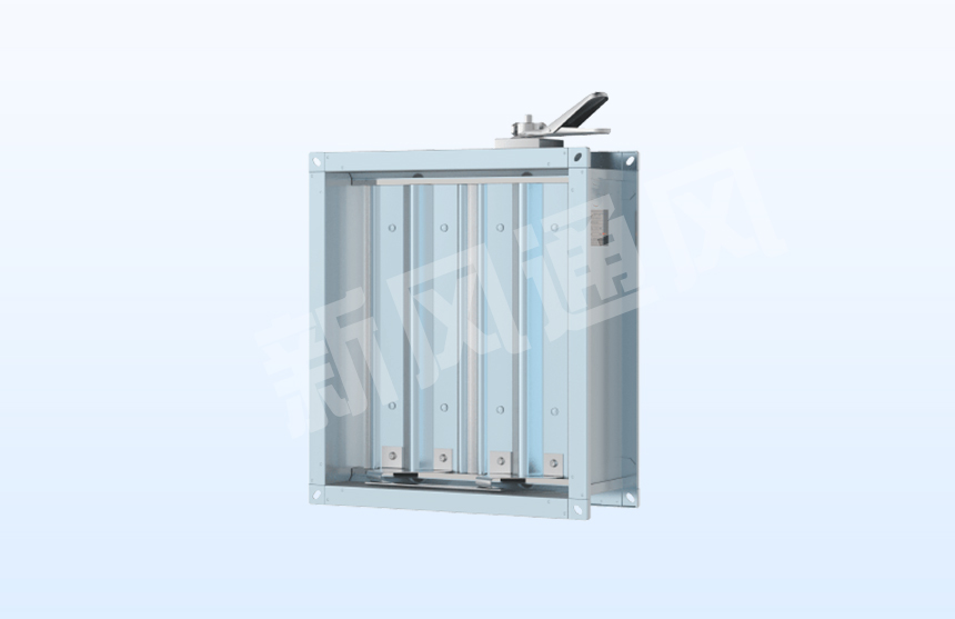 手動密閉多葉對開調節(jié)閥